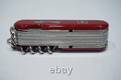 NOS WENGER MOTORIST STAINLESS STEEL SWISS ARMY KNIFE 85MM RETIRED withBOX & INST