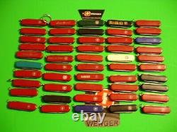 NTSA LOT of 50 WENGER 65mm ESQUIRES SWISS ARMY MULTIFUNCTION POCKET KNIVES SAK