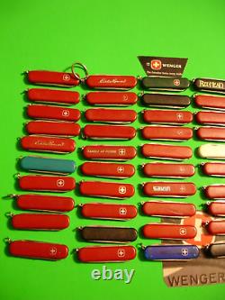 NTSA LOT of 50 WENGER 65mm ESQUIRES SWISS ARMY MULTIFUNCTION POCKET KNIVES SAK