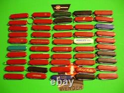 NTSA LOT of 50 WENGER 65mm ESQUIRES SWISS ARMY MULTIFUNCTION POCKET KNIVES SAK