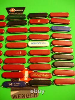 NTSA LOT of 50 WENGER 65mm ESQUIRES SWISS ARMY MULTIFUNCTION POCKET KNIVES SAK