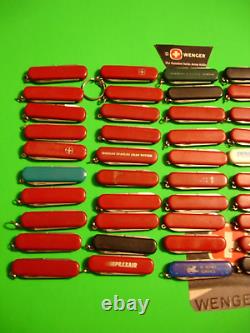 NTSA LOT of 50 WENGER 65mm ESQUIRES SWISS ARMY MULTIFUNCTION POCKET KNIVES SAK