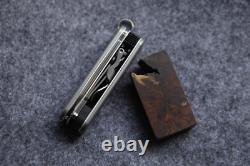 New 1 Pair Titanium Handle Scale 65mm Swiss Army Knife EDC multi-role Knife
