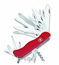 New Swiss Army 53771 Red Large Victorinox Workchamp XL Red Multi Tool Knife