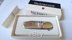 New! Swiss Army Knife Sterling Silver, Victorinox Classic, Mustang Lovers Gift