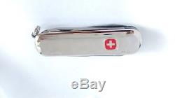 New! Swiss Army Knife Sterling Silver, Wenger Pocket Tool Chest, Free Shipping