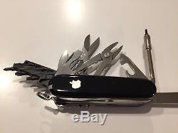 New Victorinox Apple Genius Black Swiss Army Knife