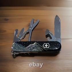 New Victorinox Climber Mountain Moonrise Edition 91mm Classic Swiss Army Knife