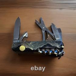 New Victorinox Climber Mountain Moonrise Edition 91mm Classic Swiss Army Knife