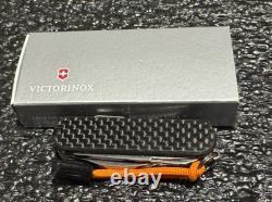 New Victorinox MiniChamp withCustom Real Carbon Fiber Scales 58mm Swiss Army Knife