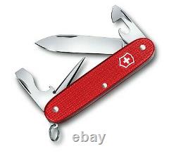 New Victorinox Pioneer Alox Berry Red Limited Edition 2018 Swiss Army Knife RARE