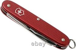 New Victorinox Pioneer Alox Berry Red Limited Edition 2018 Swiss Army Knife RARE