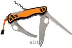 New Victorinox Swiss Army 111mm Knife HUNTER XT GRIP + OD MOLLE 0.8341. MC9+