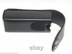New Victorinox Swiss Army 111mm LockBlade Knife WORKCHAMP BLACK + LEATHER