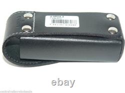 New Victorinox Swiss Army 111mm LockBlade Knife WORKCHAMP BLACK + LEATHER
