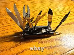 New Victorinox Swiss Army 91mm Knife CYBERTOOL 41 L Black 1.7775.3