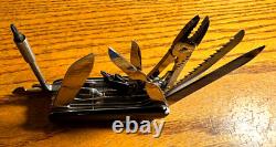 New Victorinox Swiss Army 91mm Knife CYBERTOOL 41 L Black 1.7775.3