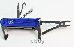 New Victorinox Swiss Army 91mm Knife CYBERTOOL 41 L Sapphire 1.7775. T2