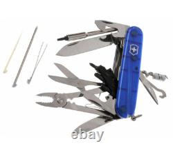New Victorinox Swiss Army 91mm Knife CYBERTOOL 41 L Sapphire 1.7775. T2