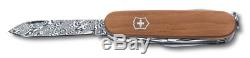 New Victorinox Swiss Army 91mm Knife DELUXE TINKER DAMAST Limited ED. 2018