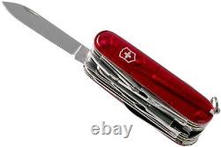 New Victorinox Swiss Army 91mm Knife RUBY SWISSCHAMP XLT 1.6795. XLT / 53504