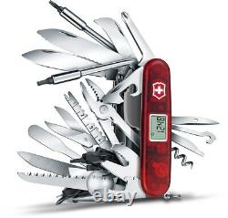 New Victorinox Swiss Army 91mm Knife SWISSCHAMP XAVT in DENTED BOX 1.6795. XAVT