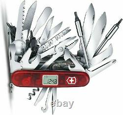 New Victorinox Swiss Army 91mm Knife SWISSCHAMP XAVT in DENTED BOX 1.6795. XAVT