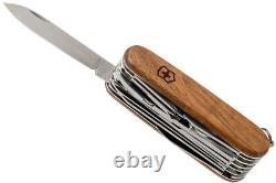 New Victorinox Swiss Army Knife 91 MM Swiss Champ Hardwood Boxed 1.6791.63-x1