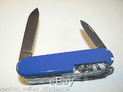 New Victorinox Swiss Army Knife COBALT CYBERTOOL LITE & Sheath 1.7925.2L