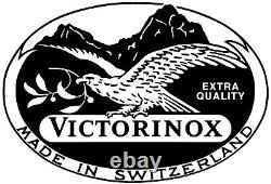 New Victorinox Swiss Army Knife CYBERTOOL 34 BLACK + Leather Sheath 1.7725.3