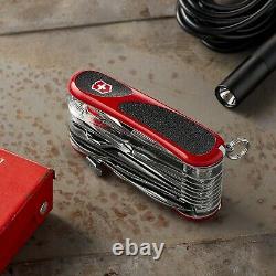 New Victorinox Swiss Army Knife Evolution Grip S54 Red/black 2.5393. Sc-x2 Boxed