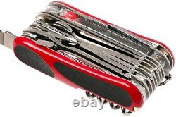 New Victorinox Swiss Army Knife Evolution Grip S54 Red/black 2.5393. Sc-x2 Boxed