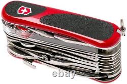 New Victorinox Swiss Army Knife Evolution Grip S54 Red/black 2.5393. Sc-x2 Boxed