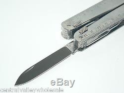 New Victorinox Swiss Army Knife SWISSTOOL X Ratchet Kit + Leather 3.0339L