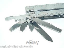 New Victorinox Swiss Army Knife SWISSTOOL X with Scissors & Sharpener 53936.3323