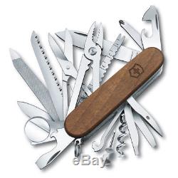 New Victorinox Swiss Army Knife SwissChamp 31 30in1 Hardwood Multitool 35771 Cha