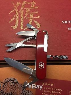 New Victorinox Swiss Army Limited Edition Year of The Monkey Knife Rare