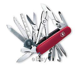 New Victorinox Swiss Army Pocket Knife Swisschamp Sos Set Red 53511