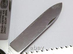 Nice Victorinox 108mm Vintage Mauser Swiss Army 5-Blade Pocket Knife