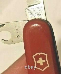 NrMT+ Victorinox VICTORIA STANDARD w Closed Bail 1968 Issued Swiss Army Knife