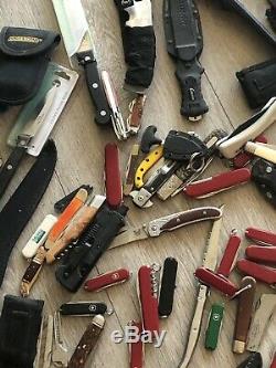 Ntsa 23 Lbs Name Brand Knives Collection Gerber Leatherman SwissArmy Benchmade