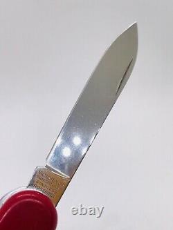 OLD 80's long Nail file Huntsman 4 layer Victorinox Swiss Army Knife