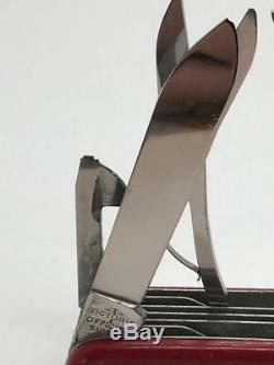 OLD VICTORIA six tool-layer Victorinox Swiss Army Knife Champion A long Nailfile