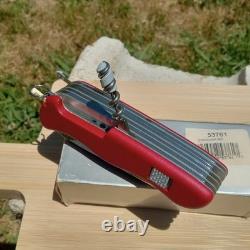 ORIGINAL VICTORINOX Work Champ Red Swiss Army Knife 21 Function NOS Discontinued