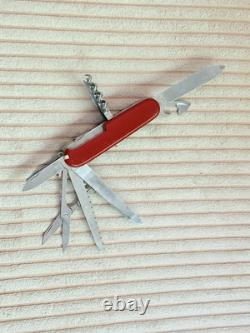 Old Vtg 1970's Victorinox Swiss Army Knife Picnicker Elinox Multi-Blade Knives