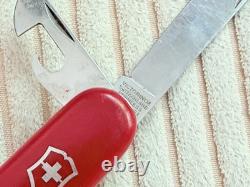Old Vtg 1970's Victorinox Swiss Army Knife Picnicker Elinox Multi-Blade Knives