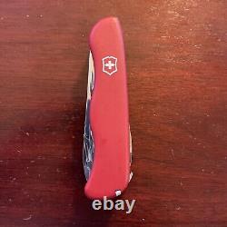 Original Slide lock Victorinox Swiss Army Pocket Knife HERCULES RED 111 mm
