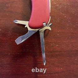 Original Slide lock Victorinox Swiss Army Pocket Knife HERCULES RED 111 mm