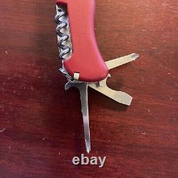 Original Slide lock Victorinox Swiss Army Pocket Knife HERCULES RED 111 mm