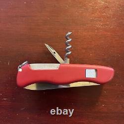 Original Slide lock Victorinox Swiss Army Pocket Knife HERCULES RED 111 mm